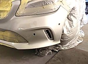 Mercedes A Class body repair, Paint Wagon Leicester