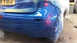 Bumper dent and car body repair in Leicester